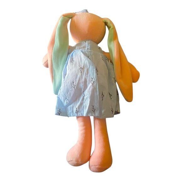 NWOT-PLUSH BUNNY WITH LONG EARS - Picture 4 of 4